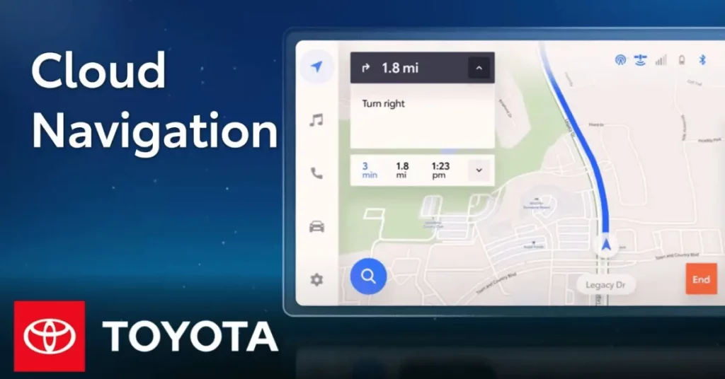 How much Toyota navigation system charge